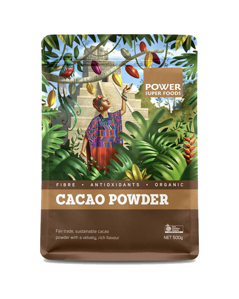 Power Super Foods Cacao Powder Origin – 500g