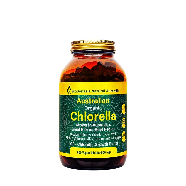 Organic Chlorella 500mg 600tablets
