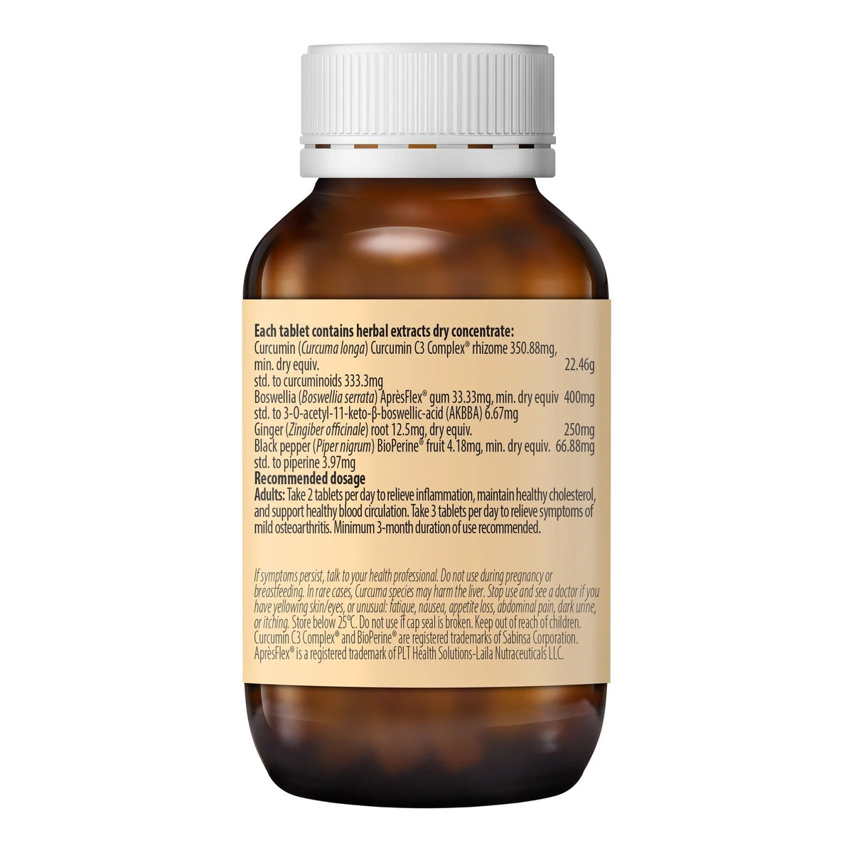 Fusion Health Curcumin Advanced – 60 Tablets