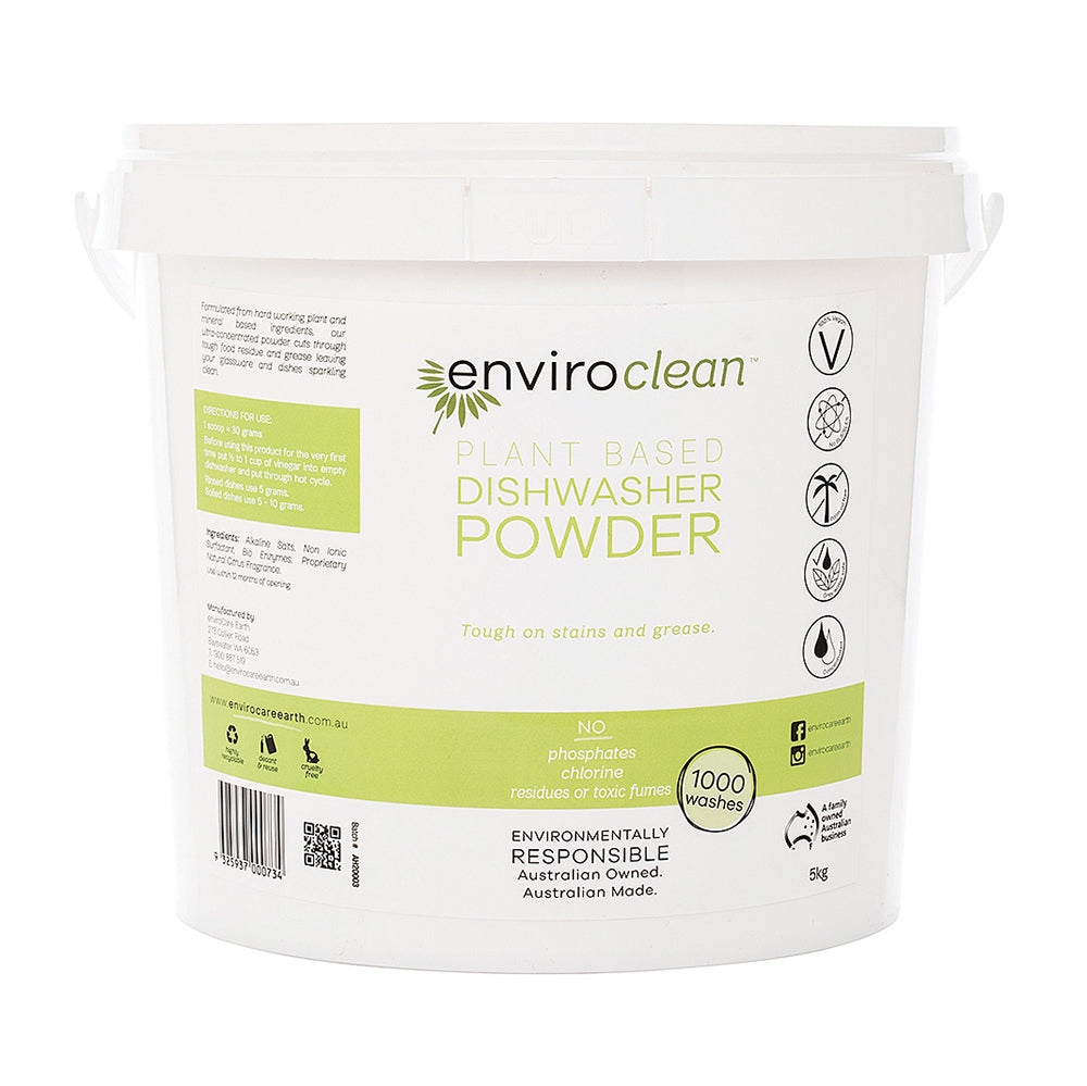 Envirocare Dishwasher Powder – 5kg Pail