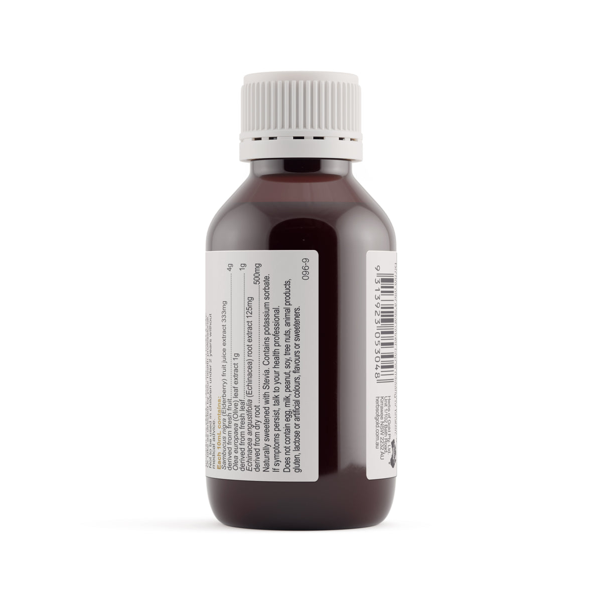 Herbs of Gold Elderberry Echinacea & Olive Leaf Blackcurrant – 100ml