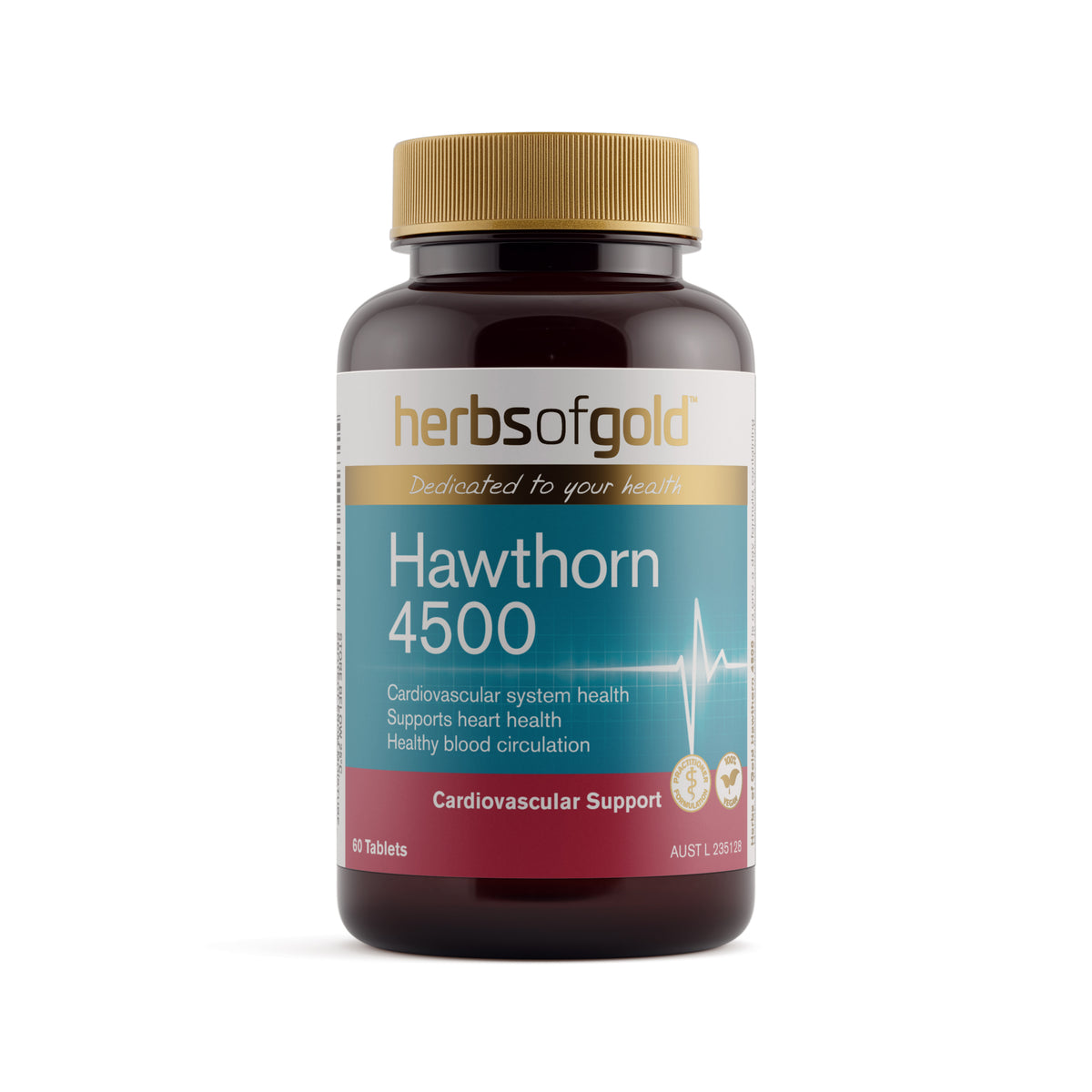 Herbs of Gold Hawthorn 4500 – 60 Tablets