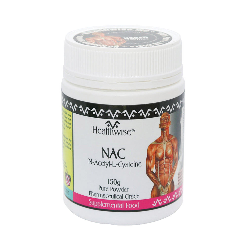 Healthwise NAC (N-Acetyl-L-Cysteine) - 150g
