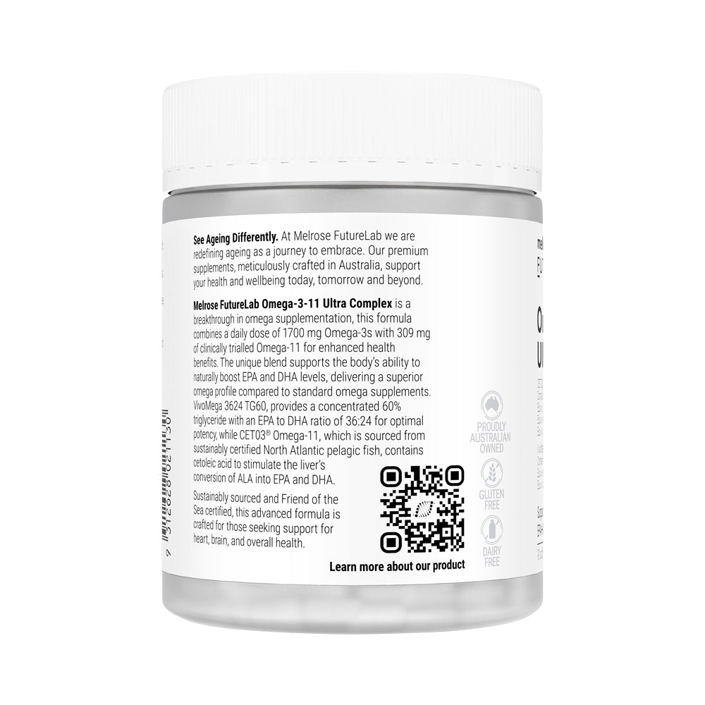 Melrose FutureLab Omega-3-11 Ultra Complex – 90 Capsules, second view
