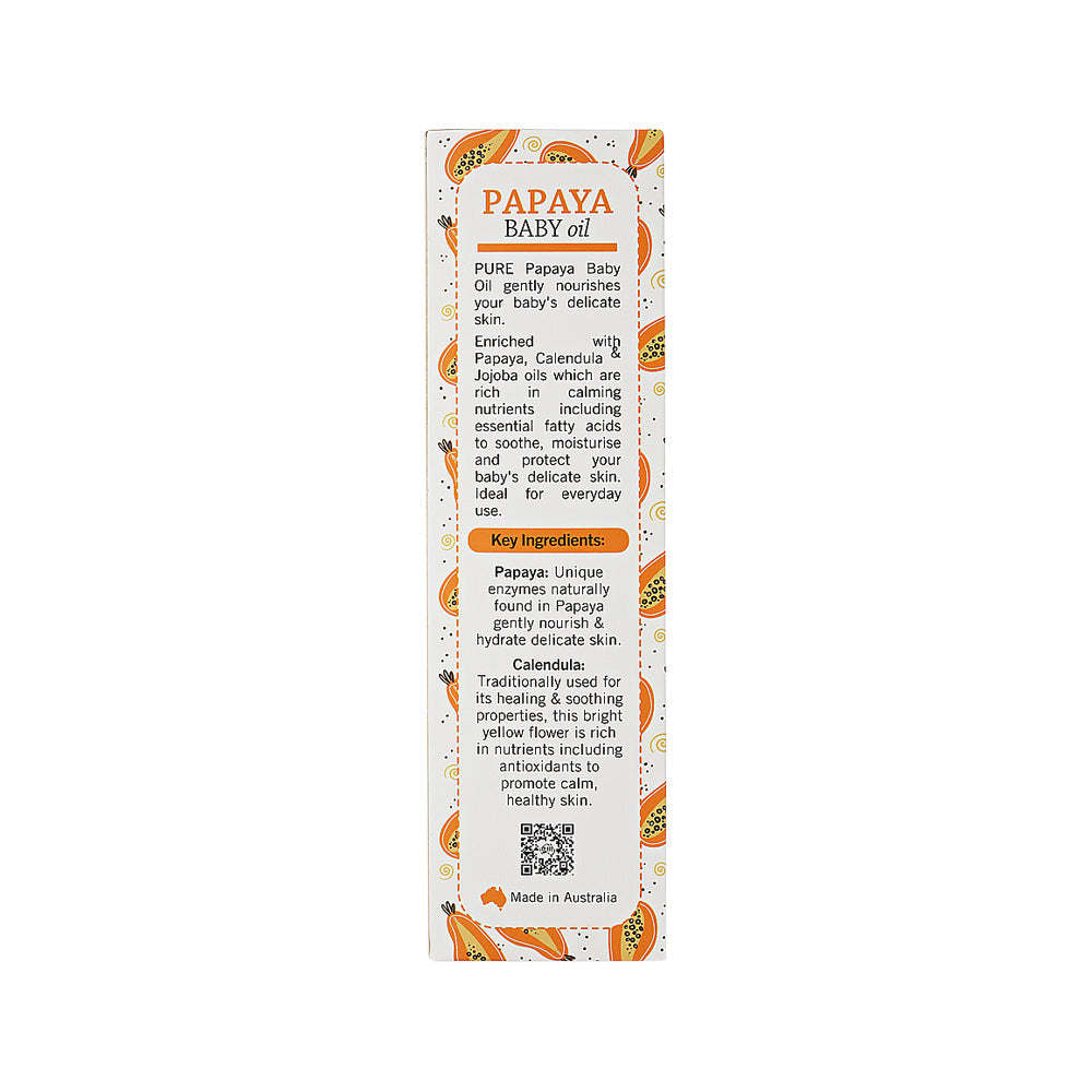 P'URE Papayacare Baby Papaya Oil 125ml