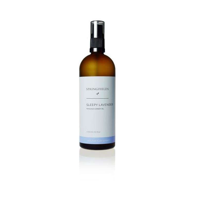 Springfields Lavender Massage Oil – 200ml