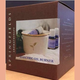 Springfields Electric Oil Burner – Cream