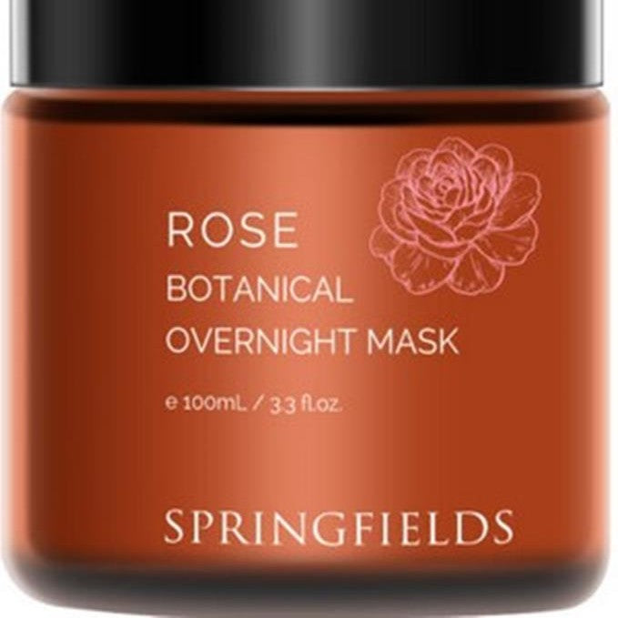Springfields Rose Overnight Facial Mask – 100ml