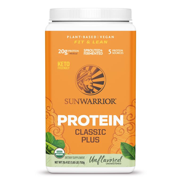 Sun Warrior Classic Plus Natural Plant Protein – 750g