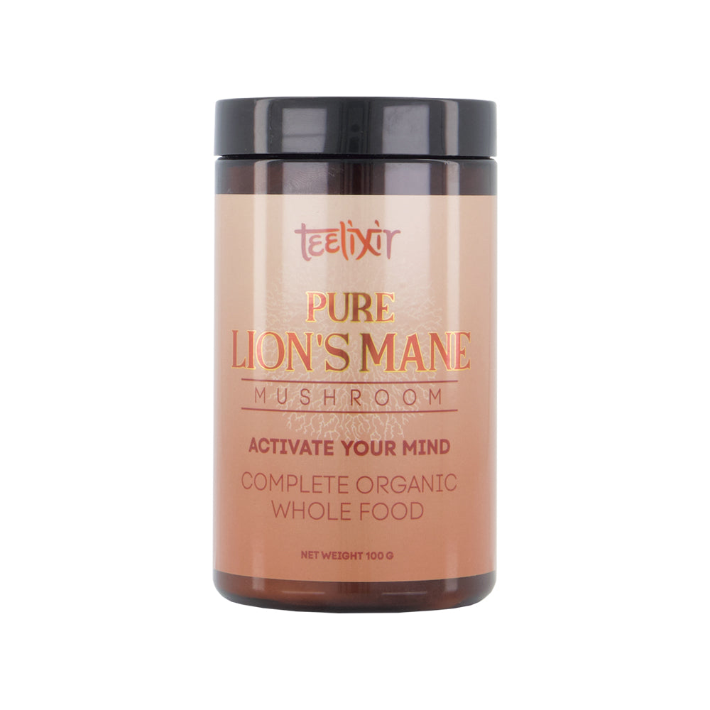Teelixir Lion's Mane Pure Powder – 100g
