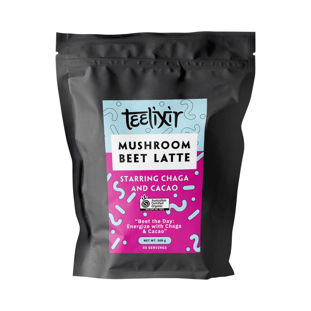 Teelixir Mushroom Beet Latte Powder – 500g
