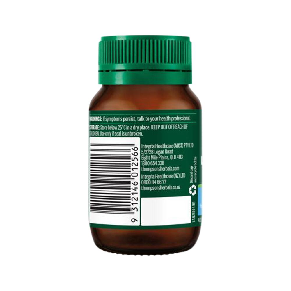 Thompson's One-A-Day Lutein + Bilberry – 30 Tablets, pack detail