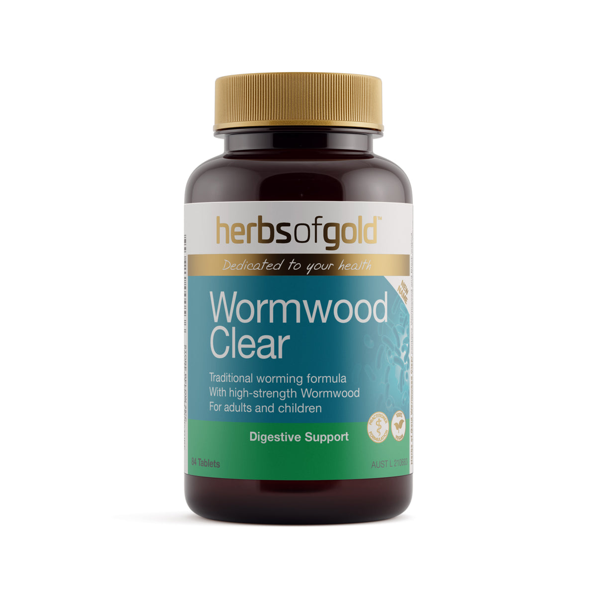 Herbs of Gold Wormwood Clear – 84 Tablets