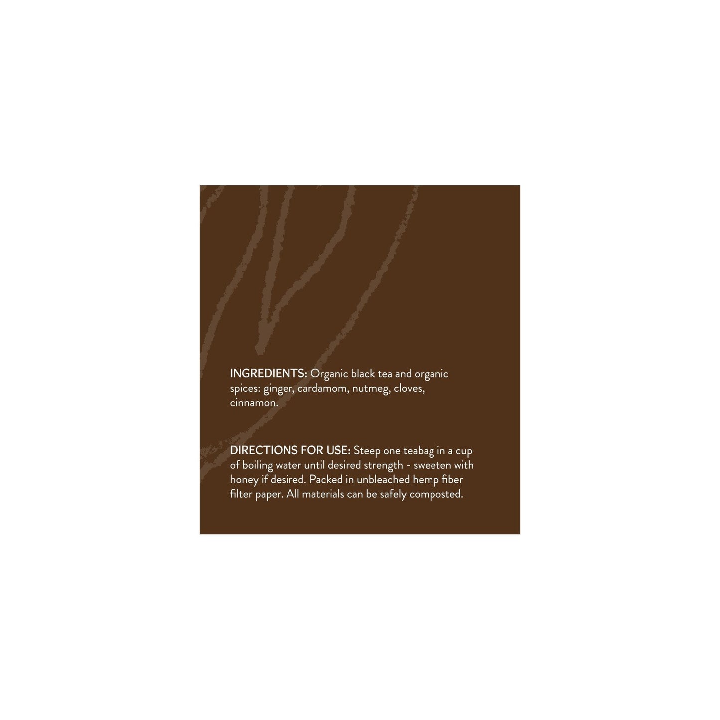 Indian Spiced Chai Tea by Koala Tea – 20 Tea Bags
