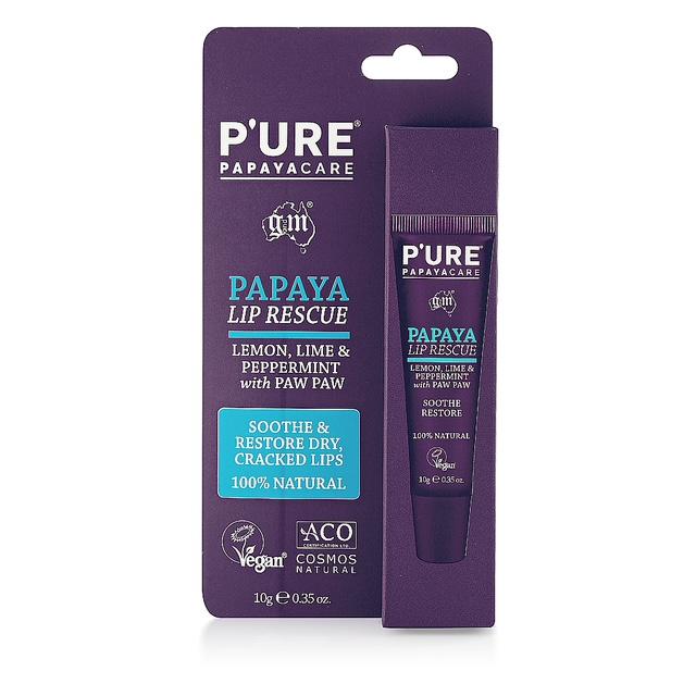 P'URE Papayacare Papaya Lip Rescue 10g