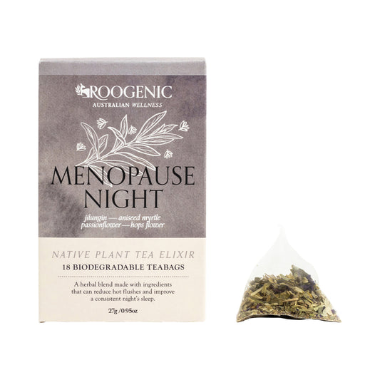 Roogenic Menopause Night Tea – 18 Tea Bags