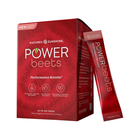 Nature's Sunshine Power Beets Sachet 7g - 24 Sachets