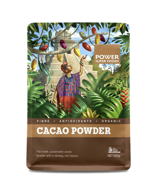 Power Super Foods Cacao Powder Origin – 500g