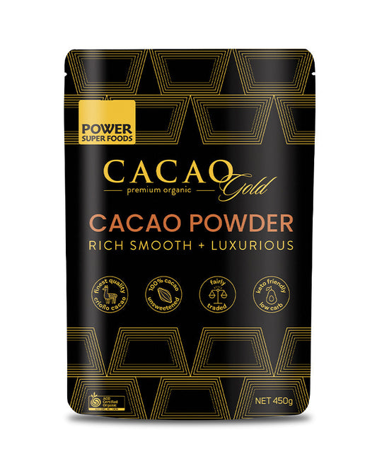 Power Super Foods Cacao GOLD Powder – 450g