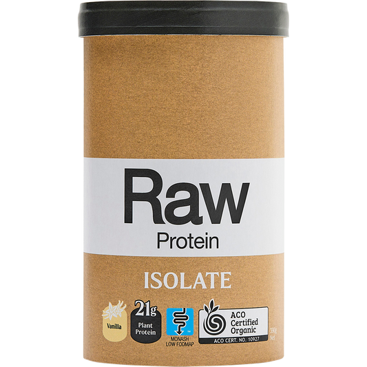 Amazonia Raw Protein Isolate Vanilla – 390g, front of pack