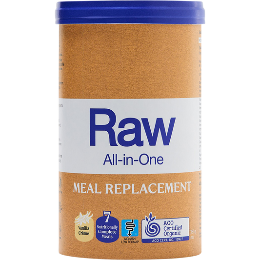 Amazonia Raw All-In-One Meal Replacement Vanilla Creme – 350g, front of pack