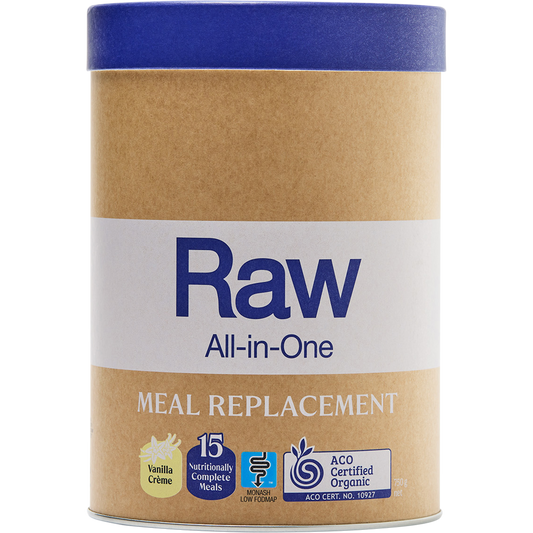 Amazonia Raw All-In-One Meal Replacement Vanilla Creme – 750g, front of pack