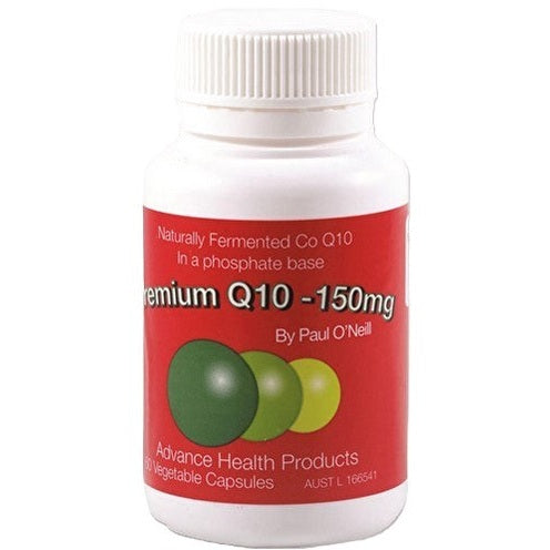 Advanced Health Premium CoQ10 – 150mg, 60 Capsules