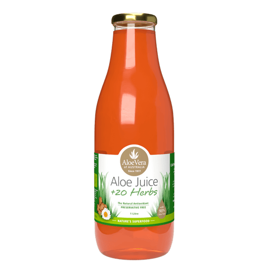 Plus 20 Herbs Juice by Aloe Vera of Australia – 1L