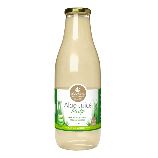 Natural Pulp Juice by Aloe Vera of Australia – 1L
