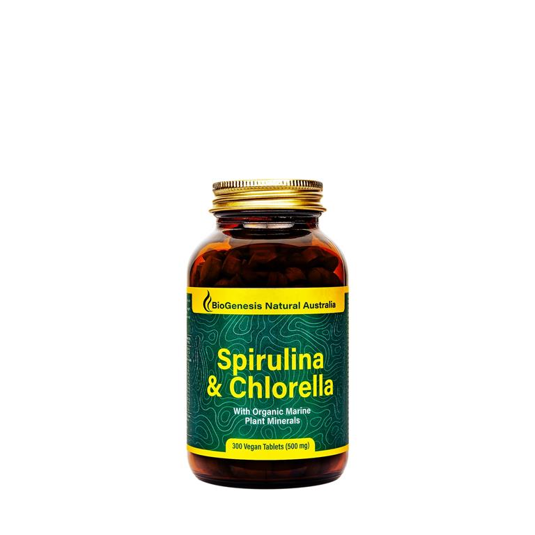 Spirulina & Chlor+ Min 500mg 300t