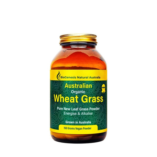 Biogenesis Organic Wheat Grass Powder – 150g