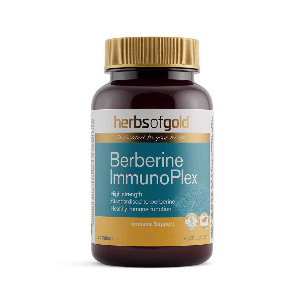 Herbs of Gold Berberine Immunoplex – 30 Tablets