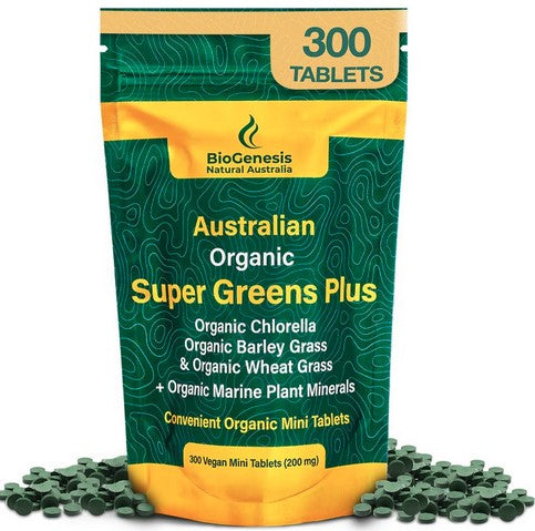 Super Greens Plus 200mg mini tablets