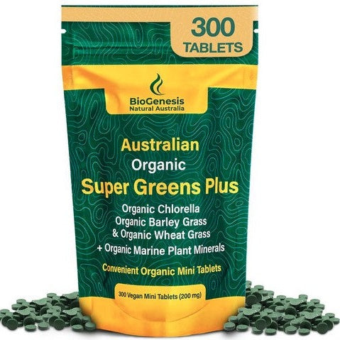 Super Greens Plus 200mg mini tablets