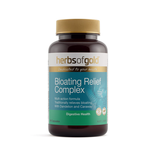 Herbs of Gold Bloating Relief Complex – 60 Capsules