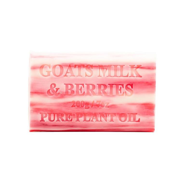 Pure Plant Soap – Goat's Milk & Berry, 200g