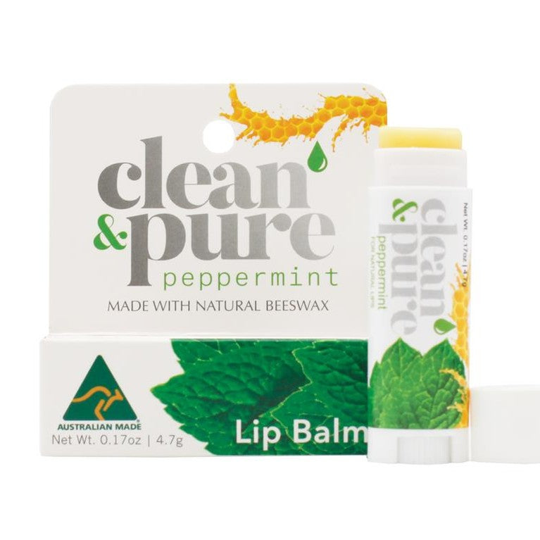 Clean & Pure Peppermint Lip Balm