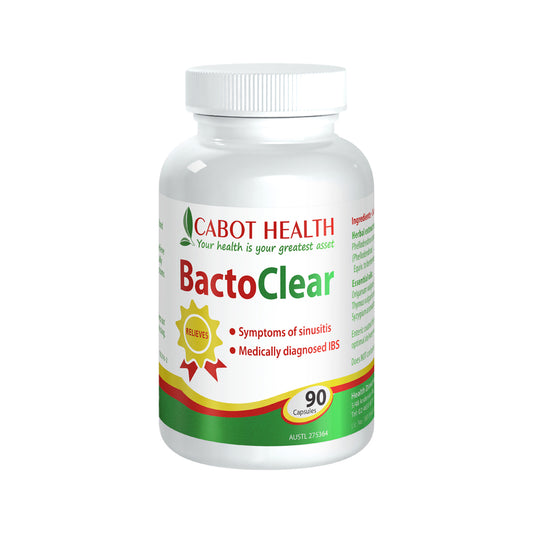 Cabot Health BactoClear – 90 Capsules