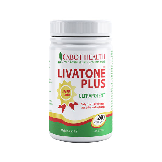 Cabot Health LivaTone Plus – 240 Capsules