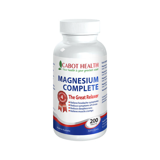 Cabot Health Magnesium Complete – 200 Tablets