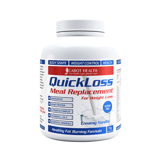 Cabot Health QuickLoss Meal Replacement Creamy Vanilla – 1kg