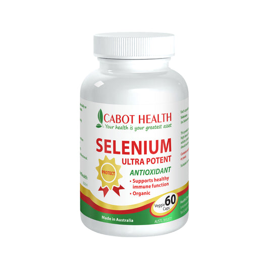Cabot Health Selenium Ultra Potent 150mcg – 60 Vege Capsules