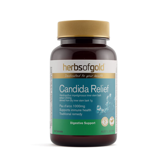 Herbs of Gold Candida Relief – 60 Tablets
