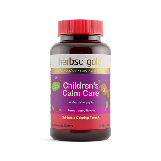 Herbs of Gold Children's Calm Care Chewable – 60 Tablets