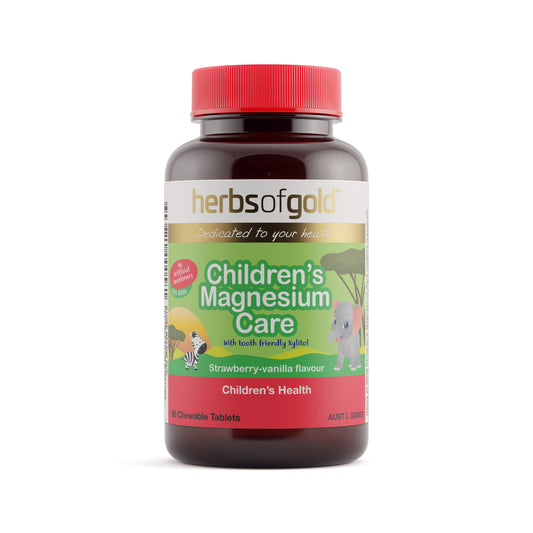 Herbs of Gold Children's Magnesium Care Chewable – 60 Tablets