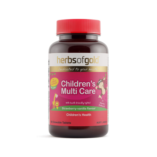 Herbs of Gold Children's Multi Care Chewable – 60 Tablets