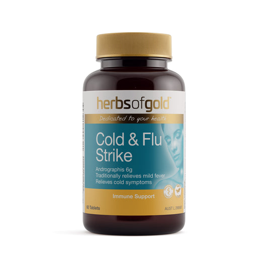 Herbs of Gold Cold & Flu Strike – 60 Tablets