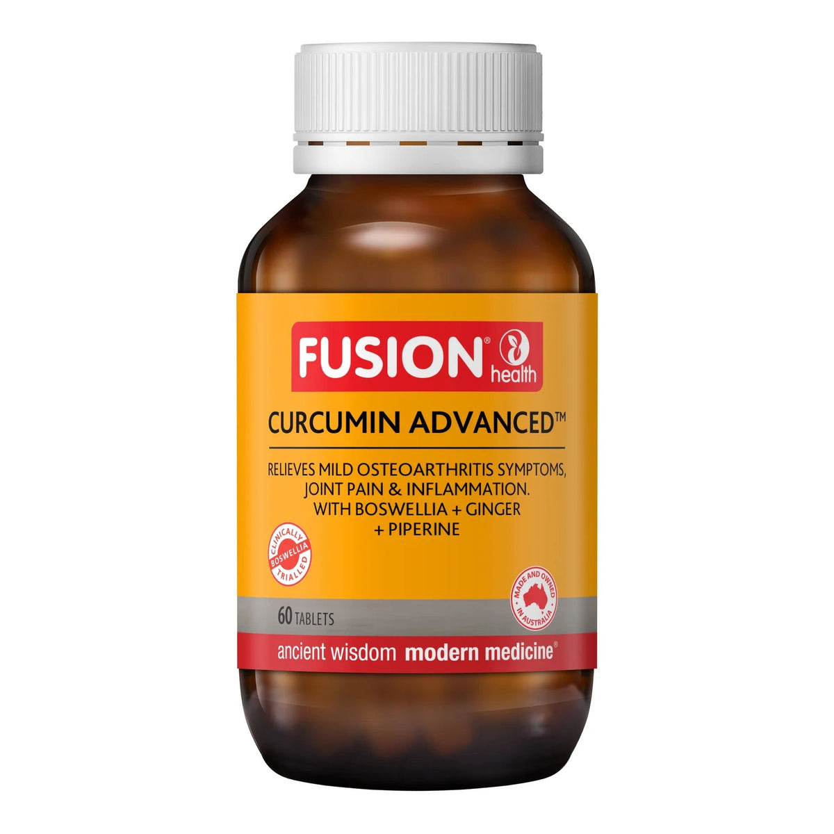 Fusion Health Curcumin Advanced – 60 Tablets