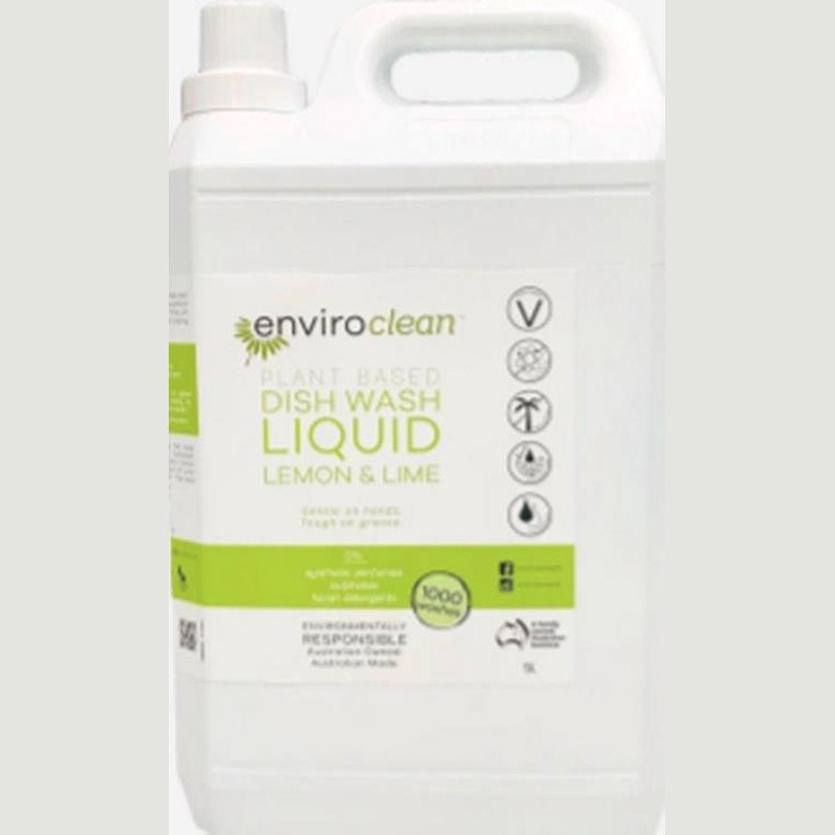 Envirocare Dishwashing Liquid – Lemon & Lime, 5L