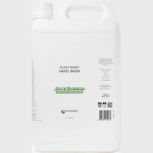Envirocare Hand Wash – Lime & Sandalwood, 5L